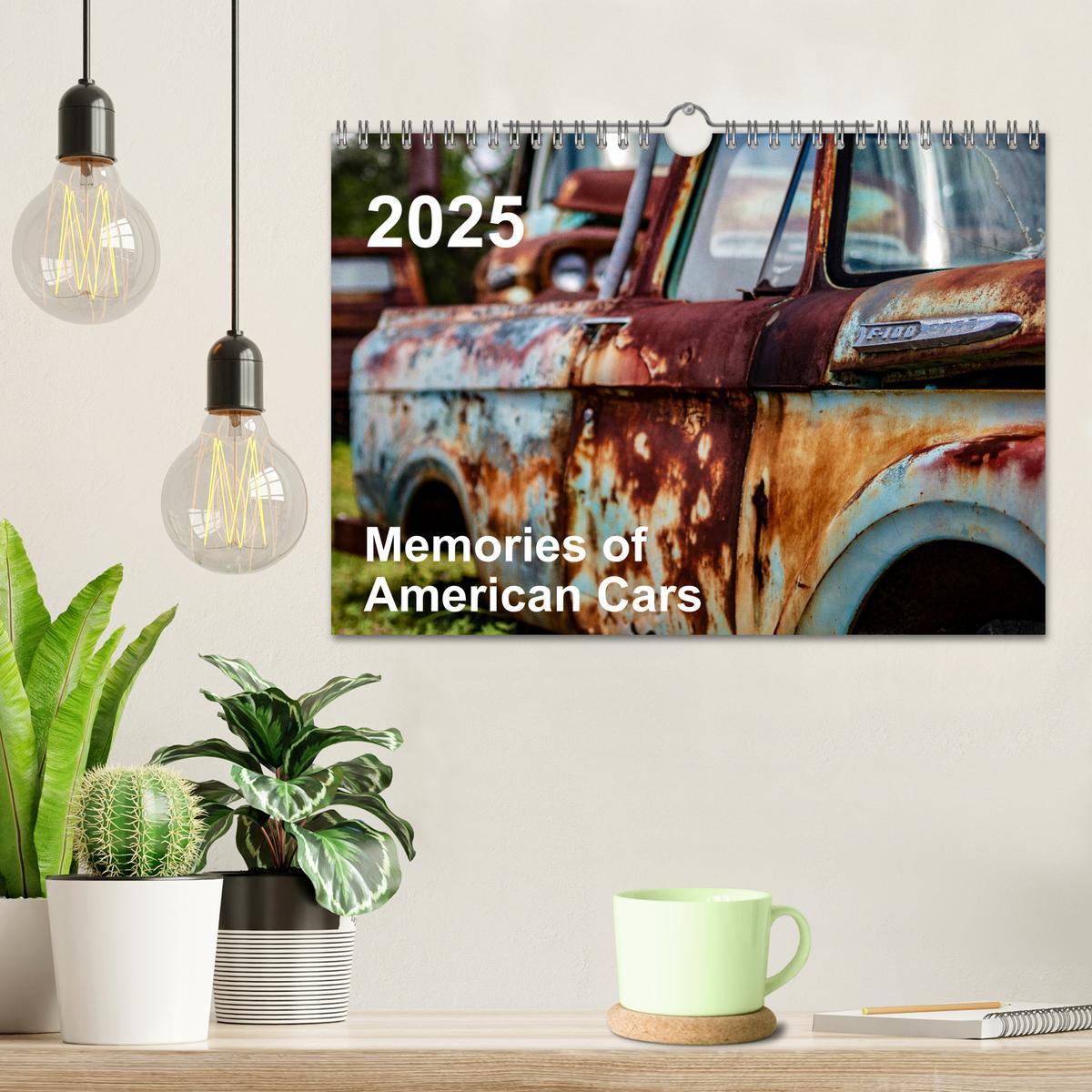 Bild: 9783435297658 | Memories of American Cars (Wandkalender 2025 DIN A4 quer), CALVENDO...