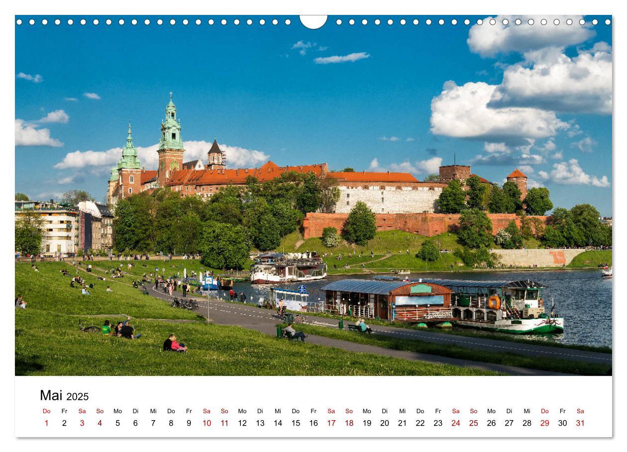 Bild: 9783435276158 | Krakau - die schönste Stadt Polens (Wandkalender 2025 DIN A3 quer),...