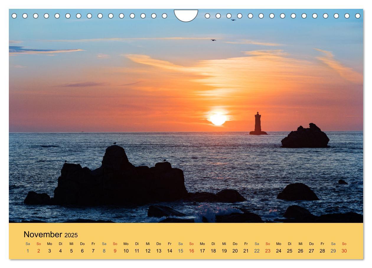 Bild: 9783435748679 | Sonnenuntergänge an der Atlantikküste (Wandkalender 2025 DIN A4...