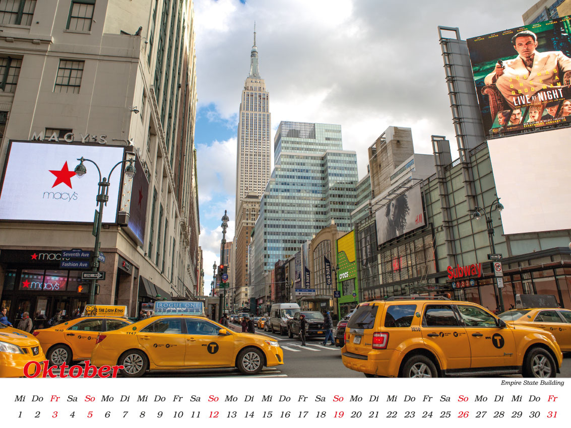 Bild: 9783948794750 | New York Kalender 2025 | Frank Pommer (u. a.) | Kalender | Deutsch