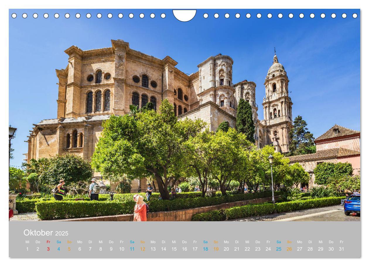 Bild: 9783435231492 | Malaga - andalusische Mittelmeerküste (Wandkalender 2025 DIN A4...