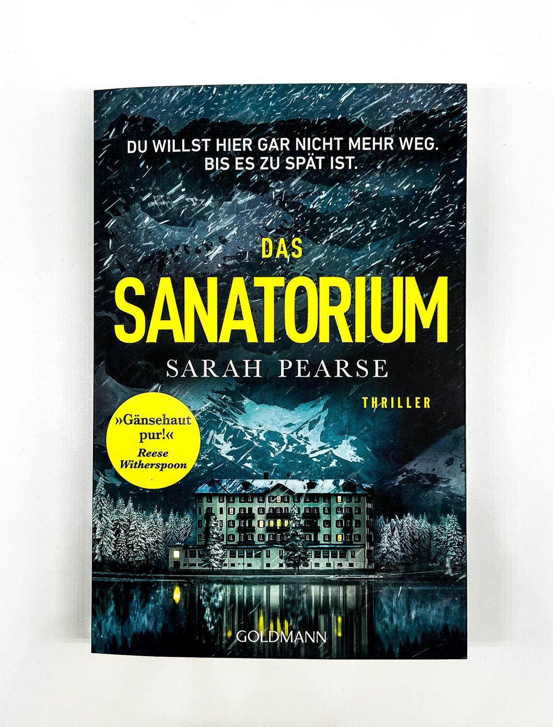 Bild: 9783442206353 | Das Sanatorium | Thriller. - Reese Witherspoon Buchclub-Auswahl | Buch