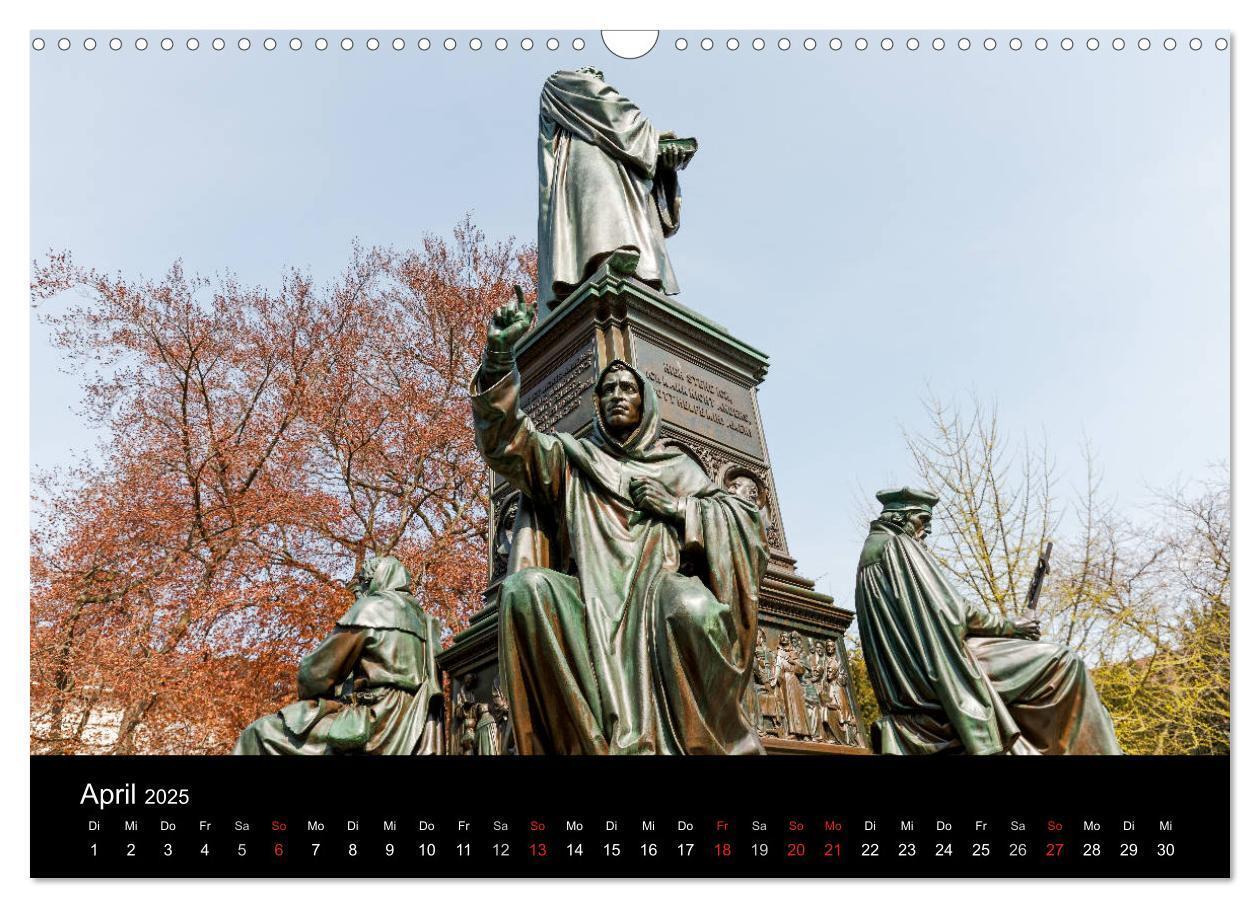 Bild: 9783435460847 | Martin Luther - Stationen seines Lebens (Wandkalender 2025 DIN A3...