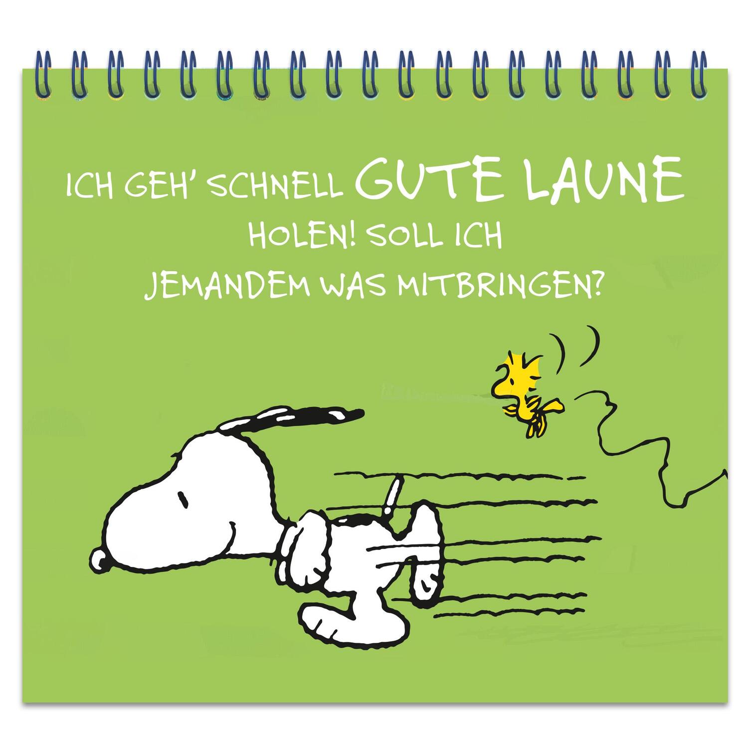 Bild: 9783963472718 | Peanuts - Einfach mal durchatmen und gute Laune tanken - Lustige...