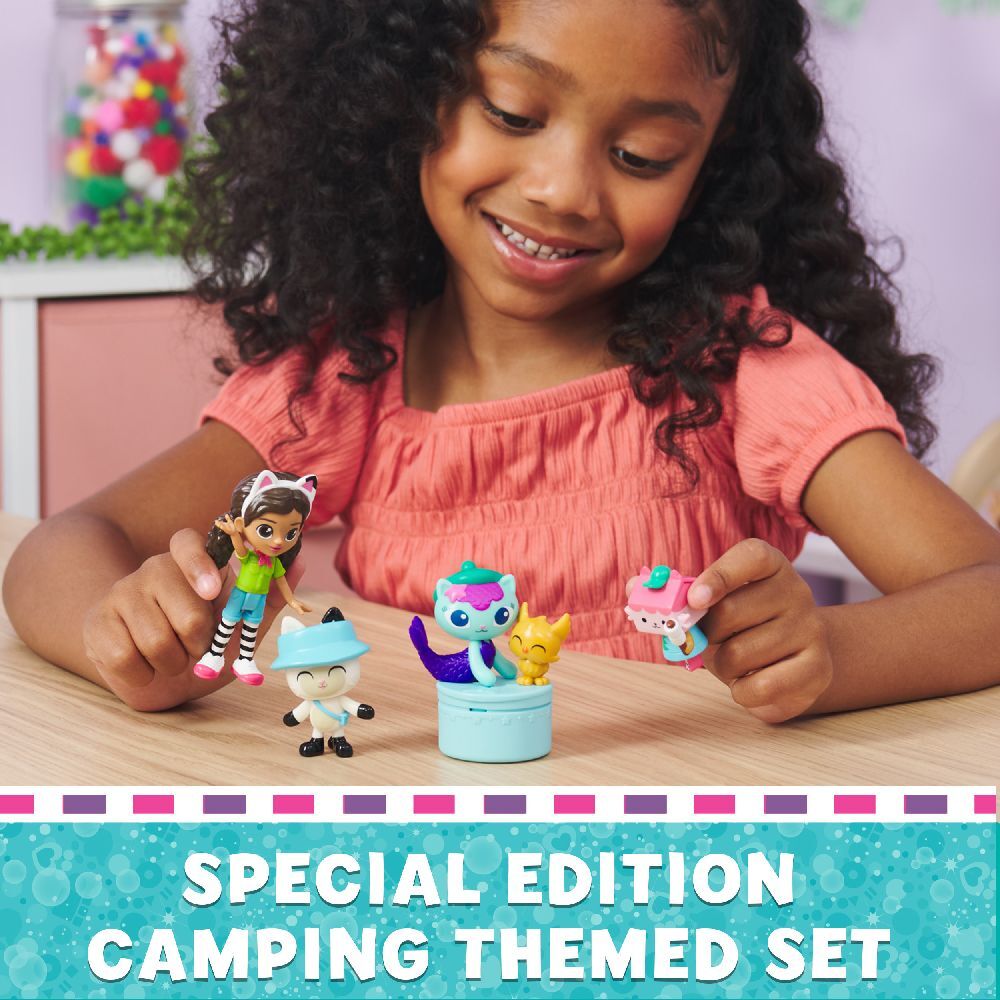 Bild: 778988469262 | Gabby's Dollhouse Friends Figure Pack Camping | In Karton | 46926