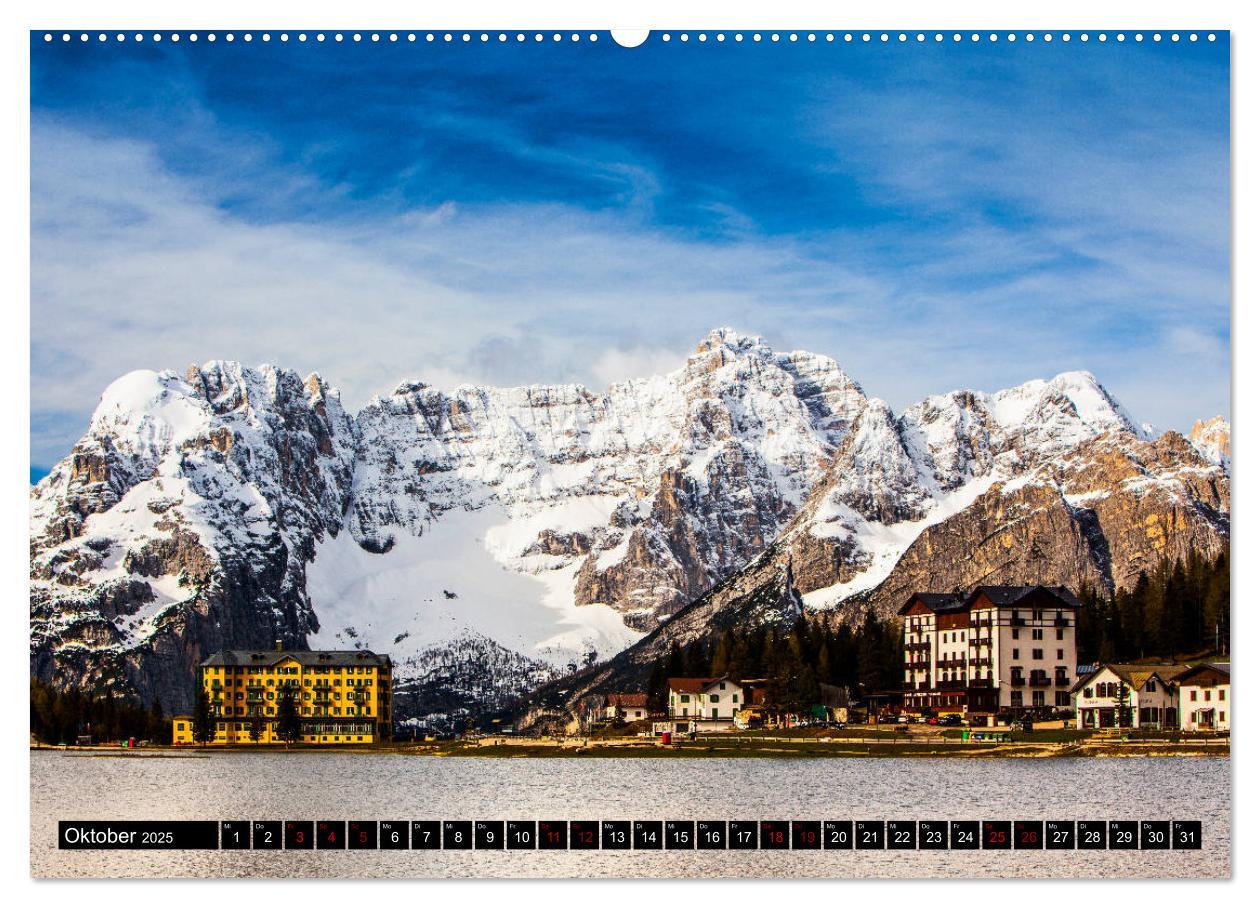 Bild: 9783435447749 | Berge. Alpenseen (Wandkalender 2025 DIN A2 quer), CALVENDO...