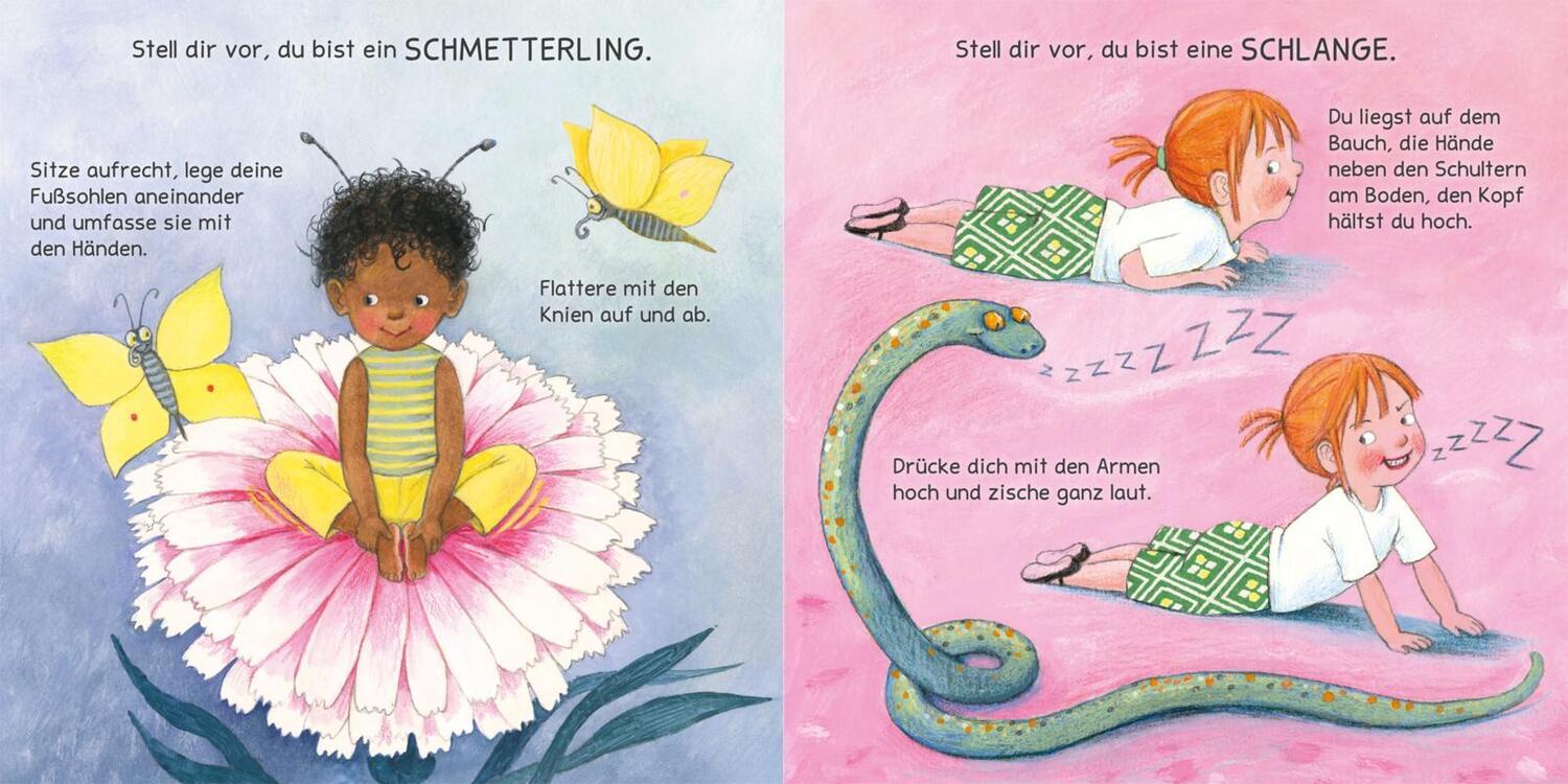 Bild: 9783551252609 | Turnen wie die Tiere - Yoga für Kinder | Doris Rübel | Buch | 16 S.