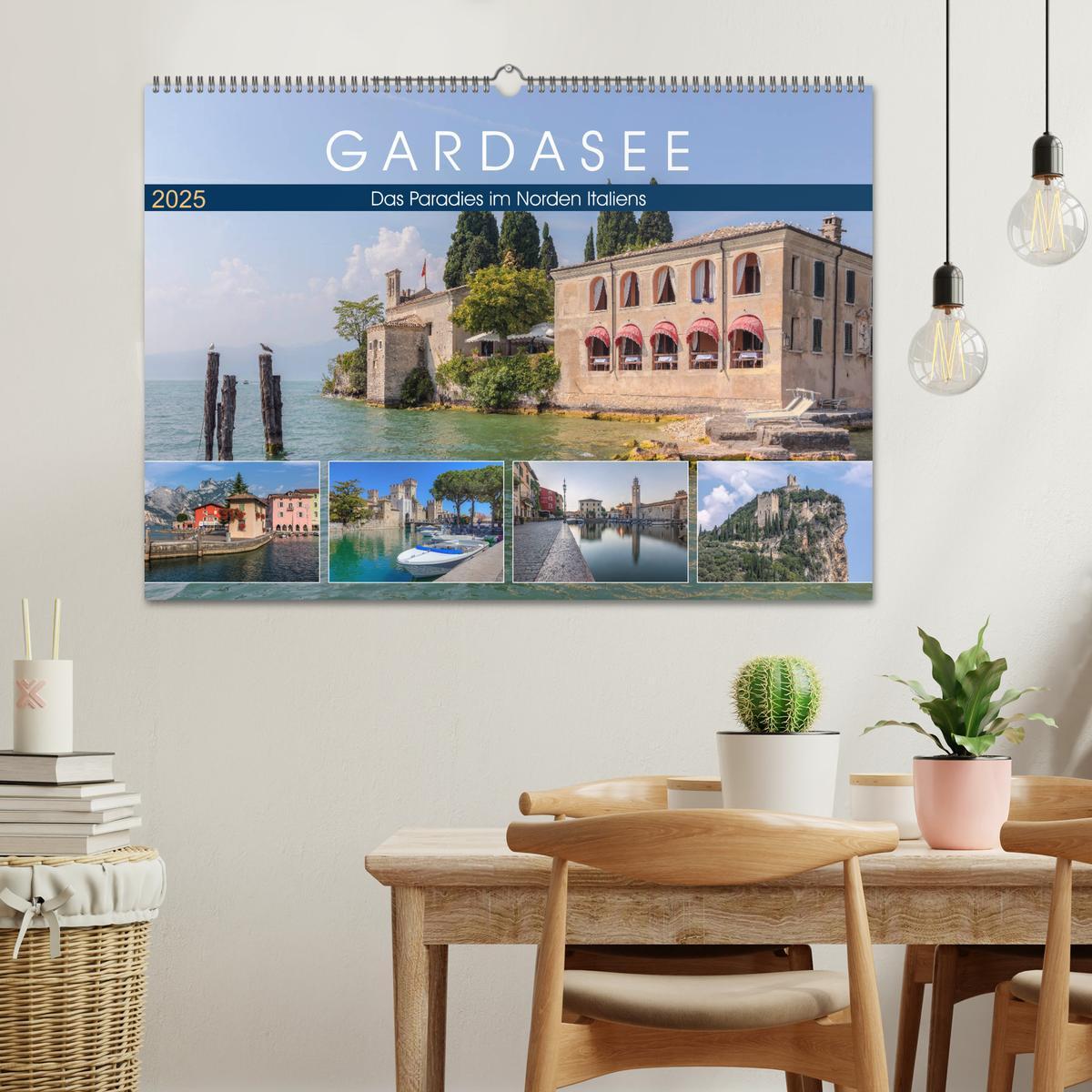 Bild: 9783435294282 | Gardasee, das Paradies im Norden Italiens (Wandkalender 2025 DIN A2...