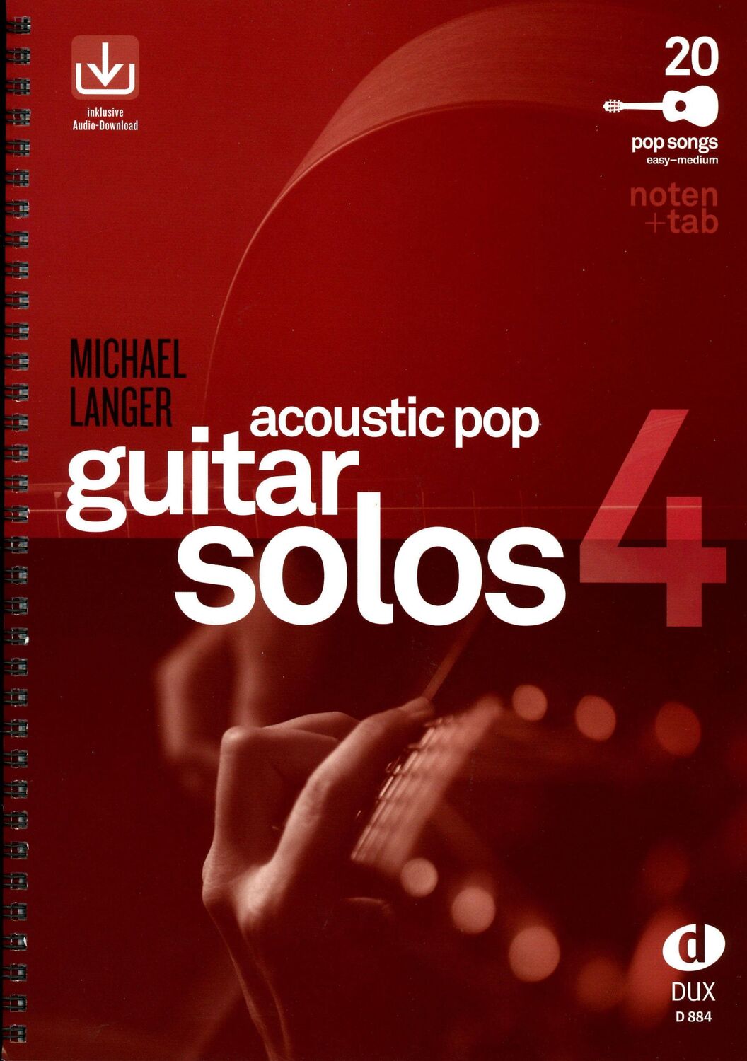 Cover: 9783868493306 | Acoustic Pop Guitar Solos 4 | Michael Langer | Broschüre | 130 S.