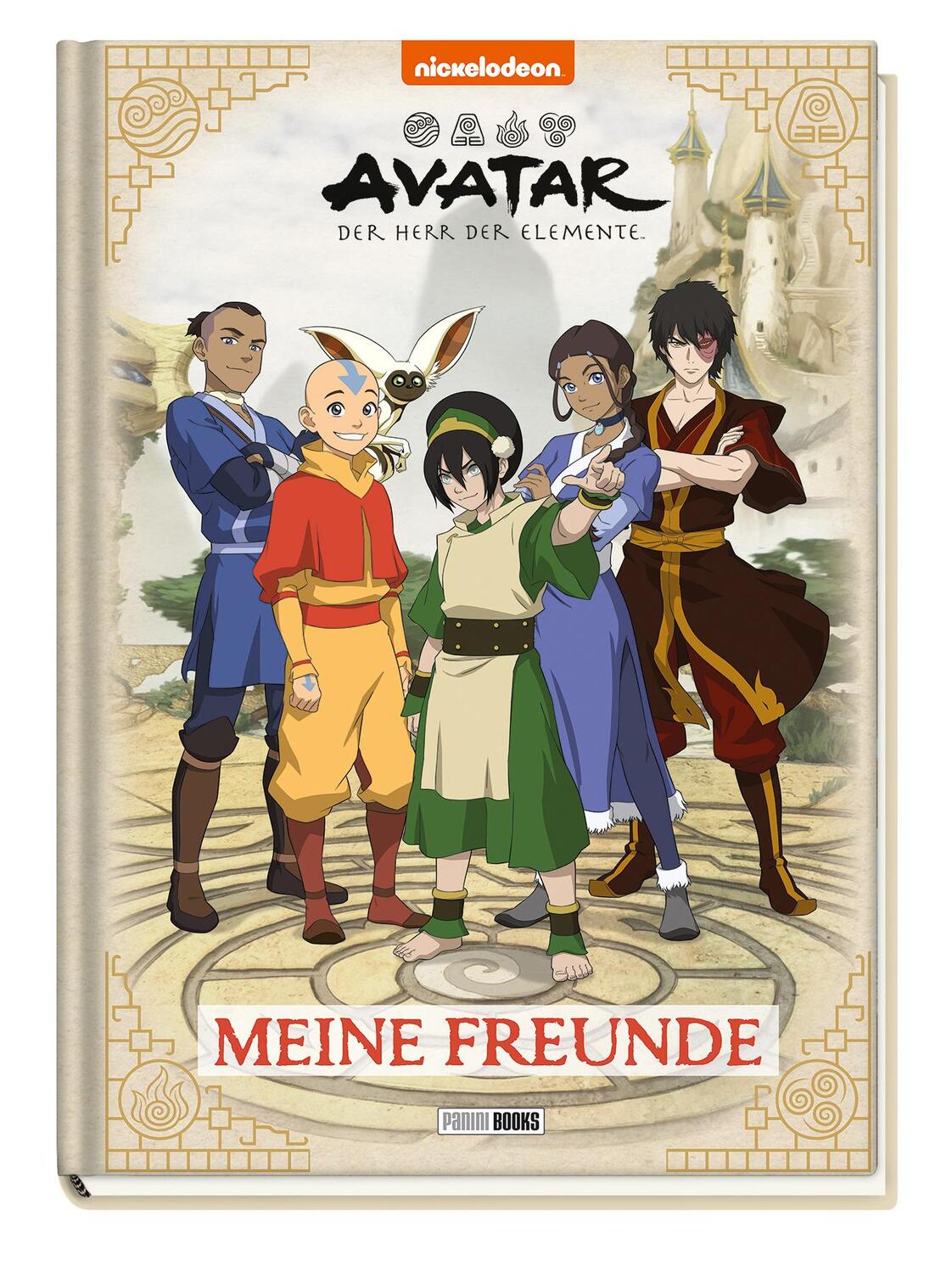 Cover: 9783833244575 | Avatar Der Herr der Elemente: Meine Freunde | Freundebuch | Panini