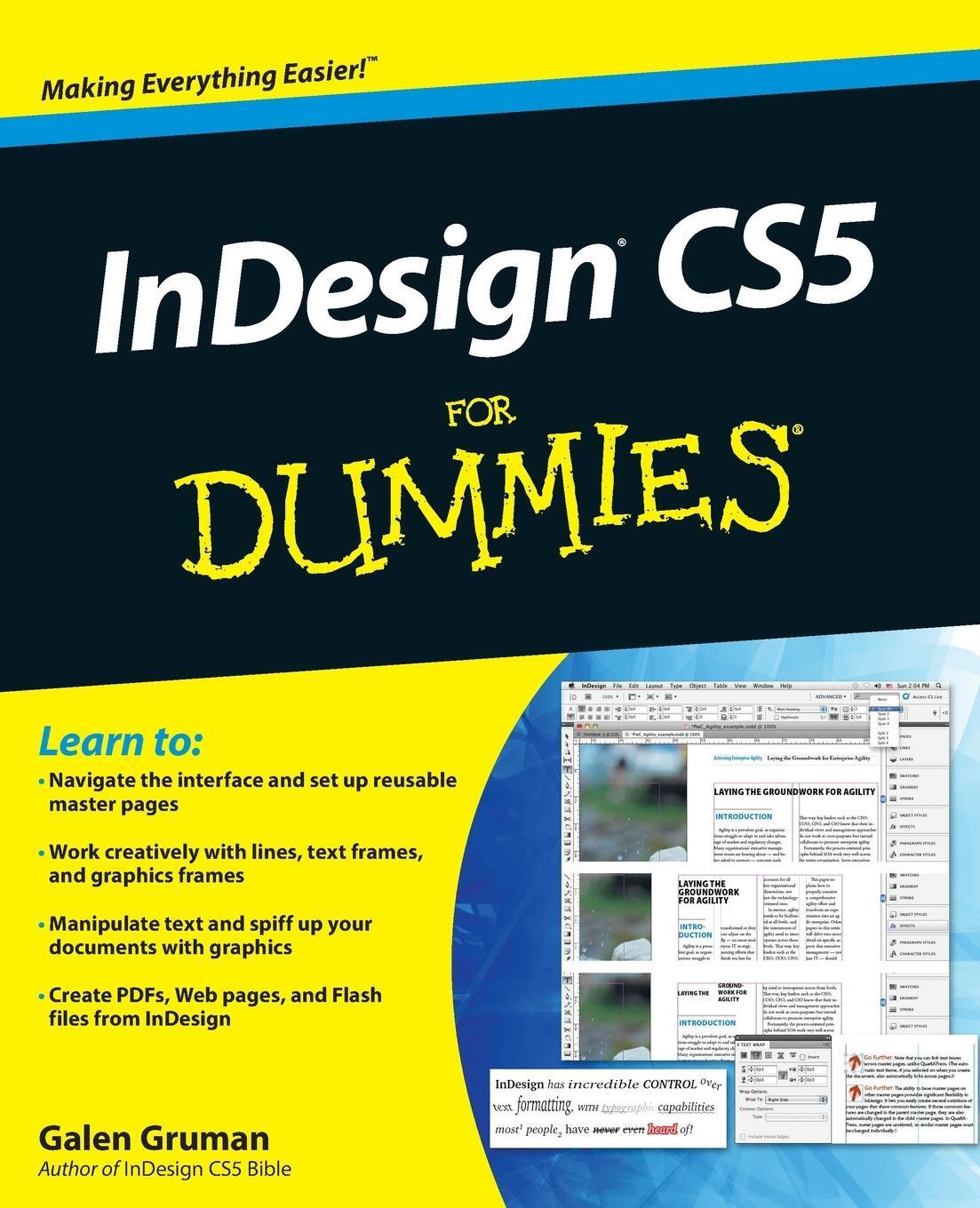 Cover: 9780470614495 | Indesign Cs5 for Dummies | Galen Gruman | Taschenbuch | Englisch