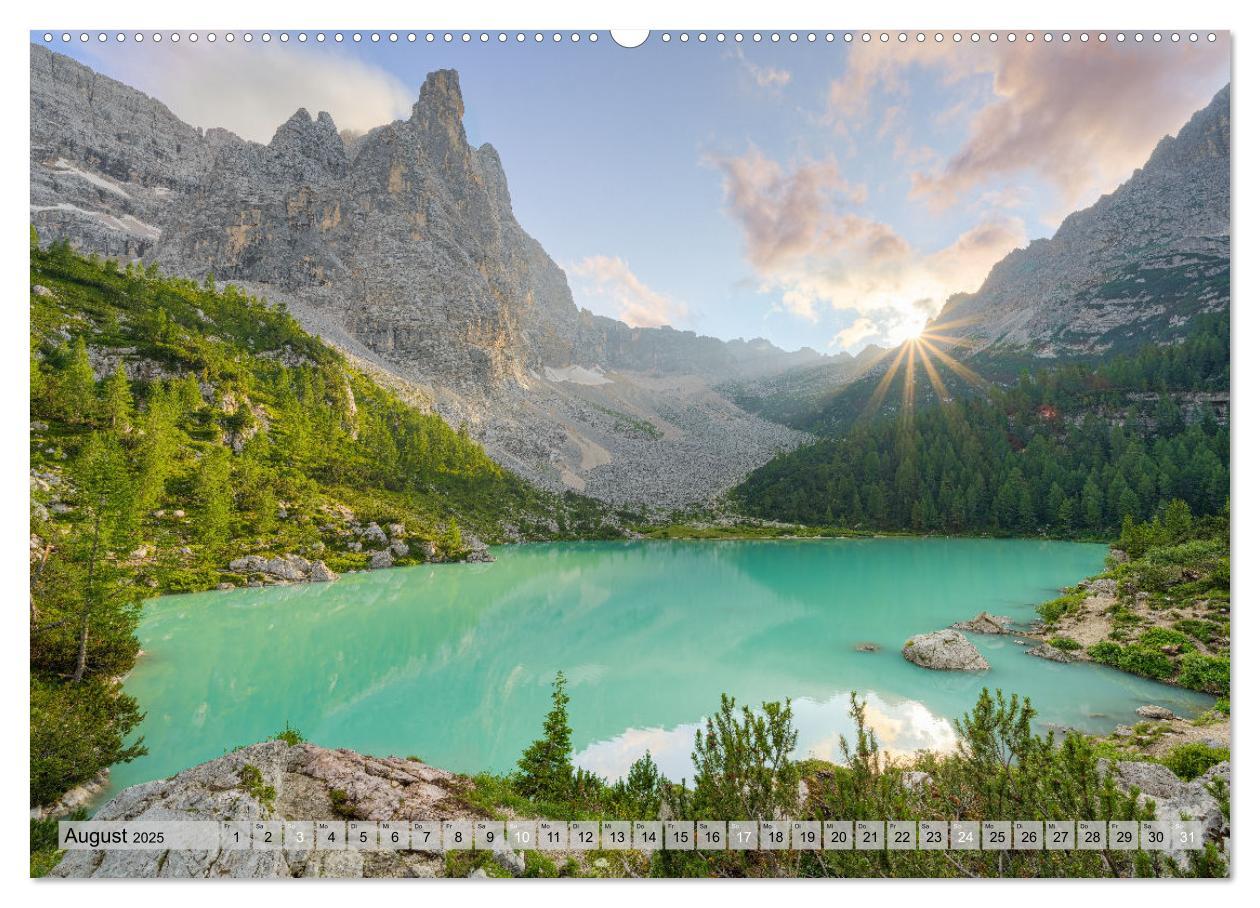 Bild: 9783383969720 | Faszination Dolomiten (Wandkalender 2025 DIN A2 quer), CALVENDO...