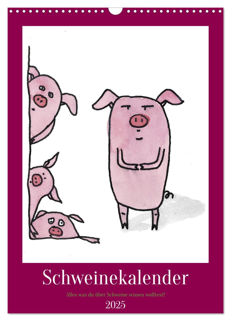 Cover: 9783435876242 | Schweinekalender - Alles was du über Schweine wissen wolltest!...