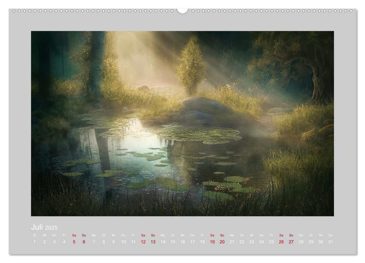 Bild: 9783383912801 | Wald der Märchen (Wandkalender 2025 DIN A2 quer), CALVENDO...