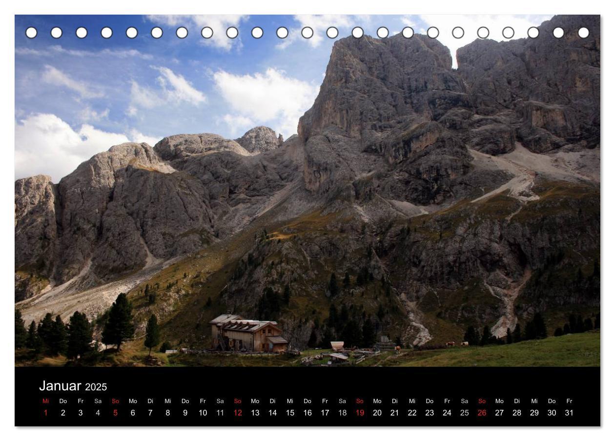 Bild: 9783435472802 | Alpe di Siusi - Seiser Alm (Tischkalender 2025 DIN A5 quer),...