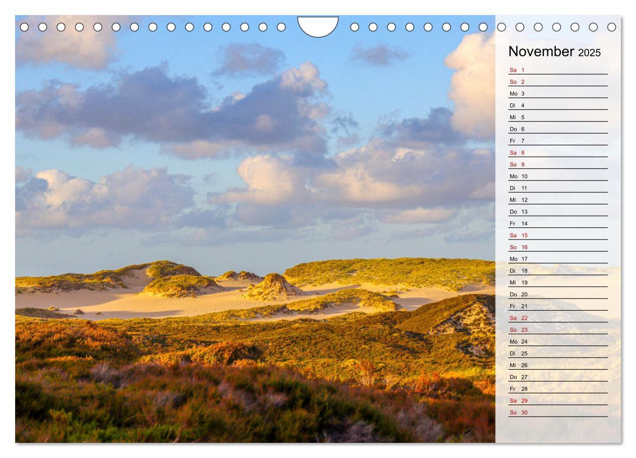 Bild: 9783383848353 | Sylt - Magie der Abendstunden (Wandkalender 2025 DIN A4 quer),...