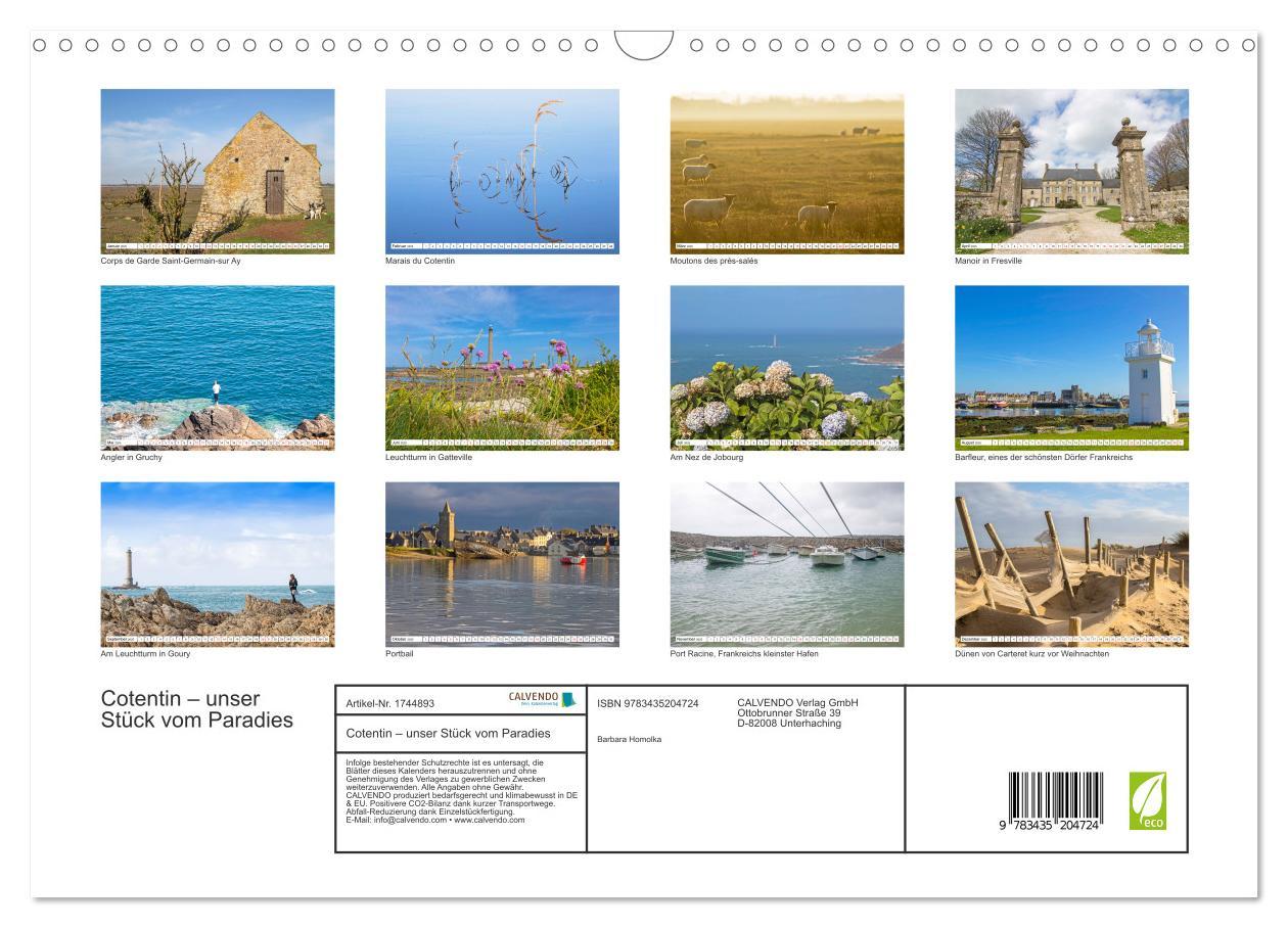 Bild: 9783435204724 | Cotentin ¿ unser Stück vom Paradies (Wandkalender 2025 DIN A3...