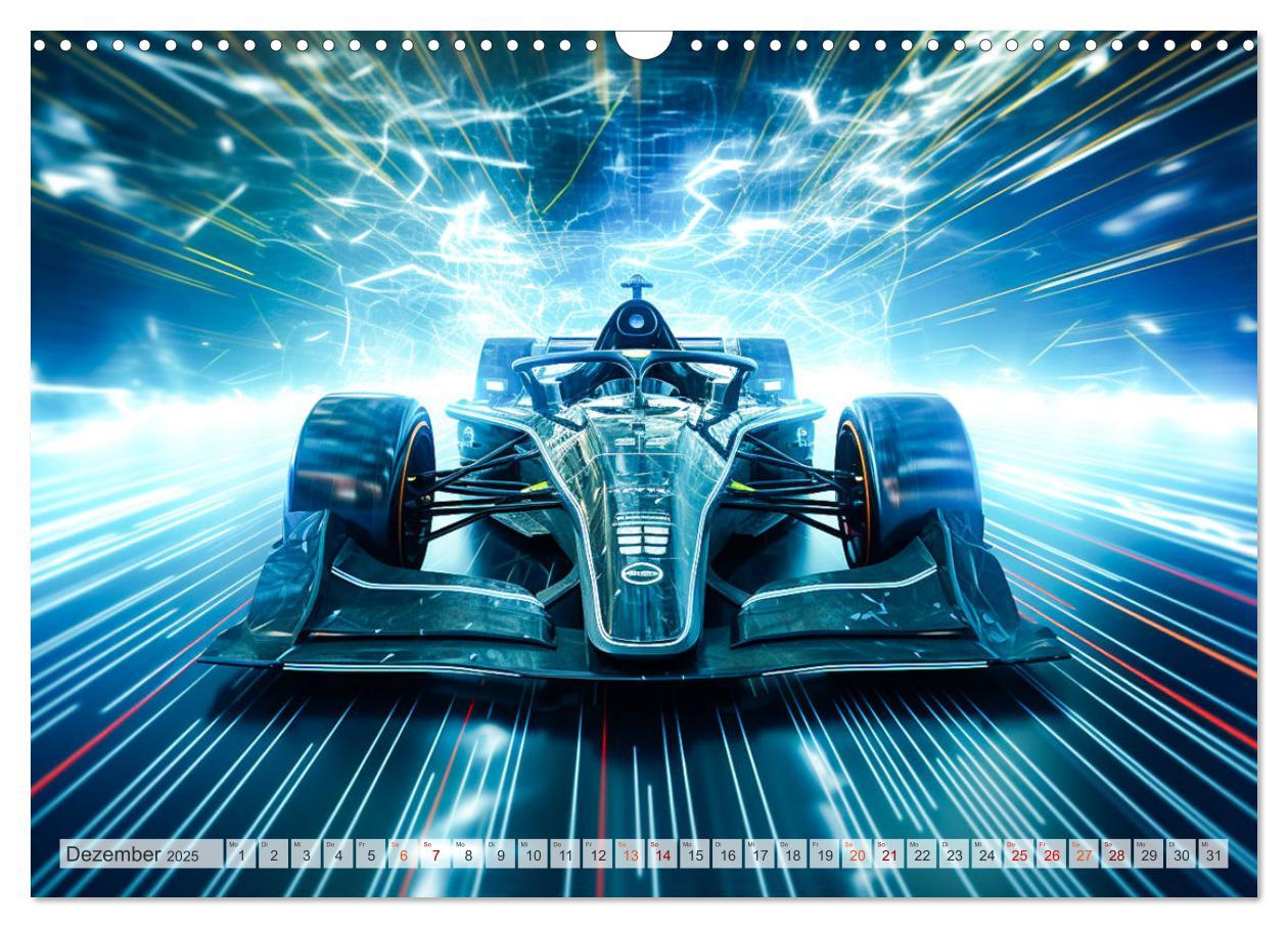 Bild: 9783383888632 | Formel E Phantasien (Wandkalender 2025 DIN A3 quer), CALVENDO...