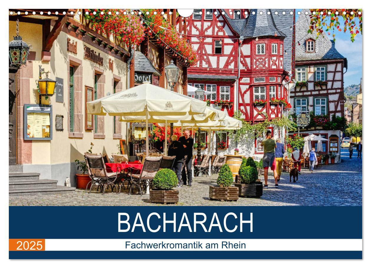 Cover: 9783435161300 | Bacharach - Fachwerkromantik am Rhein (Wandkalender 2025 DIN A3...