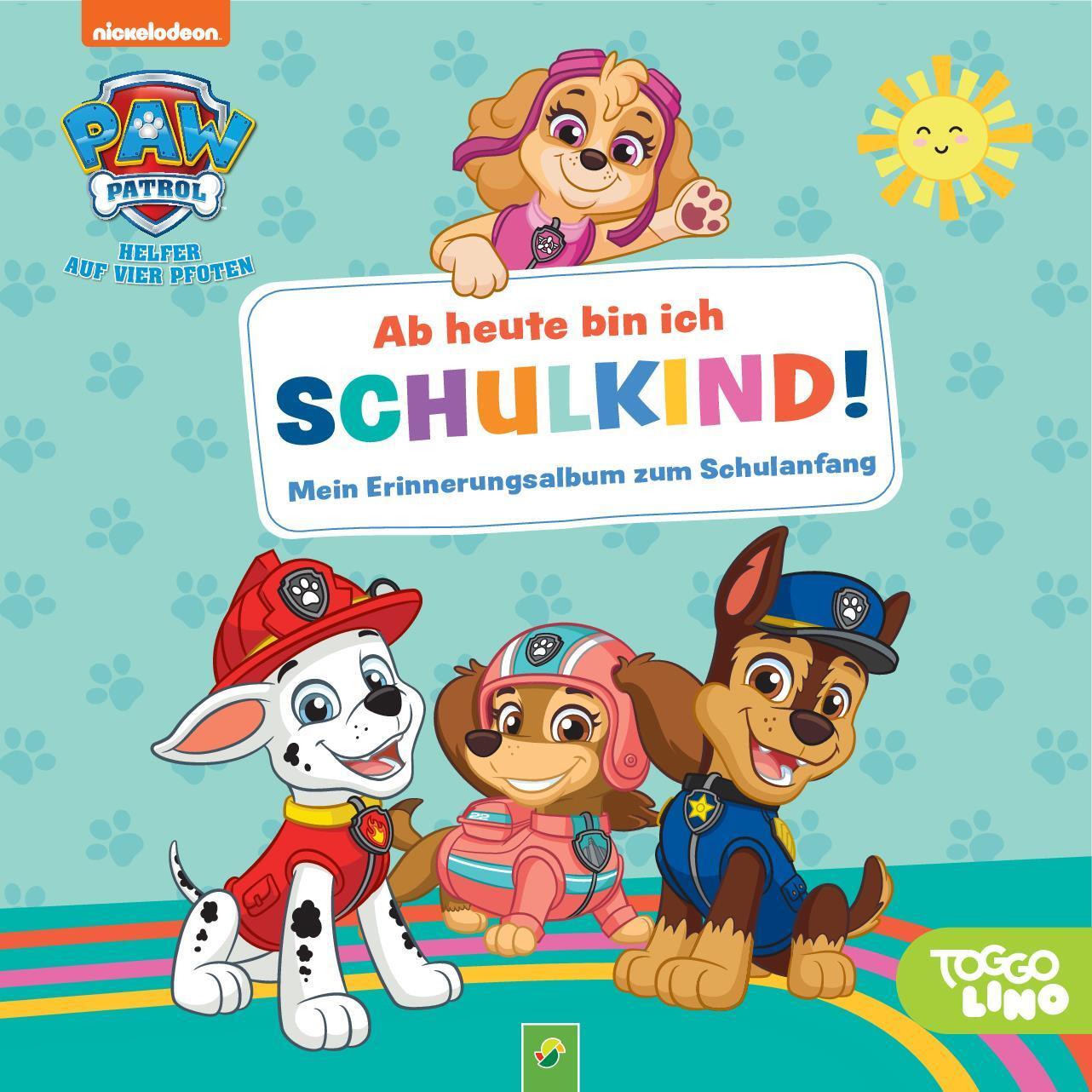 Cover: 9783849944391 | Paw Patrol: Ab heute bin ich Schulkind! Mein Erinnerungsalbum zum...