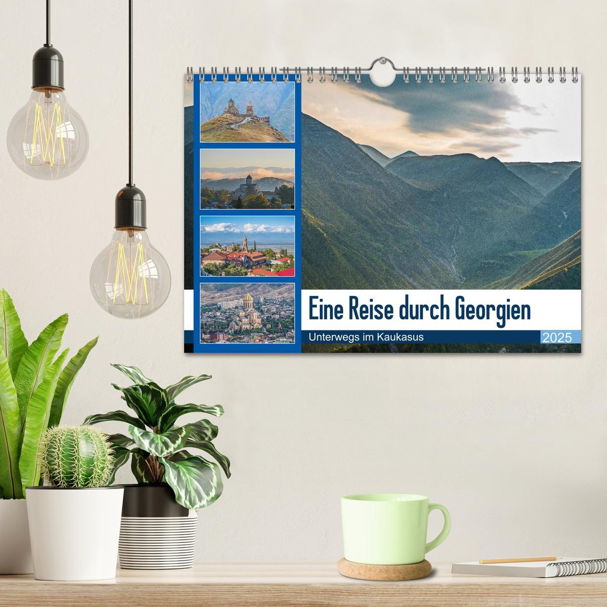 Bild: 9783435153589 | Eine Reise durch Georgien (Wandkalender 2025 DIN A4 quer), CALVENDO...