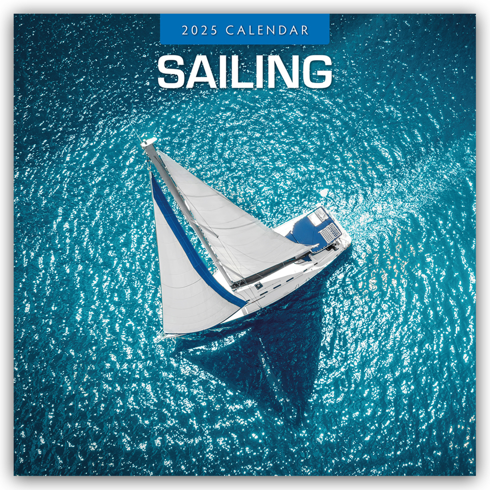 Cover: 9781804426708 | Sailing - Segeln 2025 - 16-Monatskalender | Robin Red | Kalender