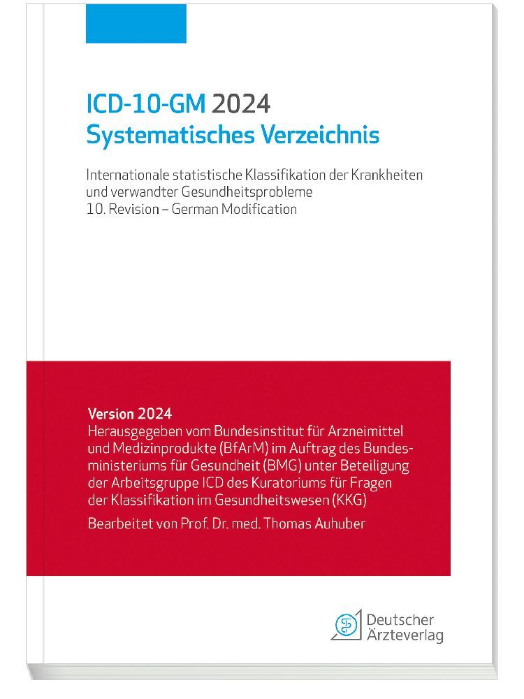 Cover: 9783769138207 | ICD-10-GM 2024 Systematisches Verzeichnis | Taschenbuch | Deutsch