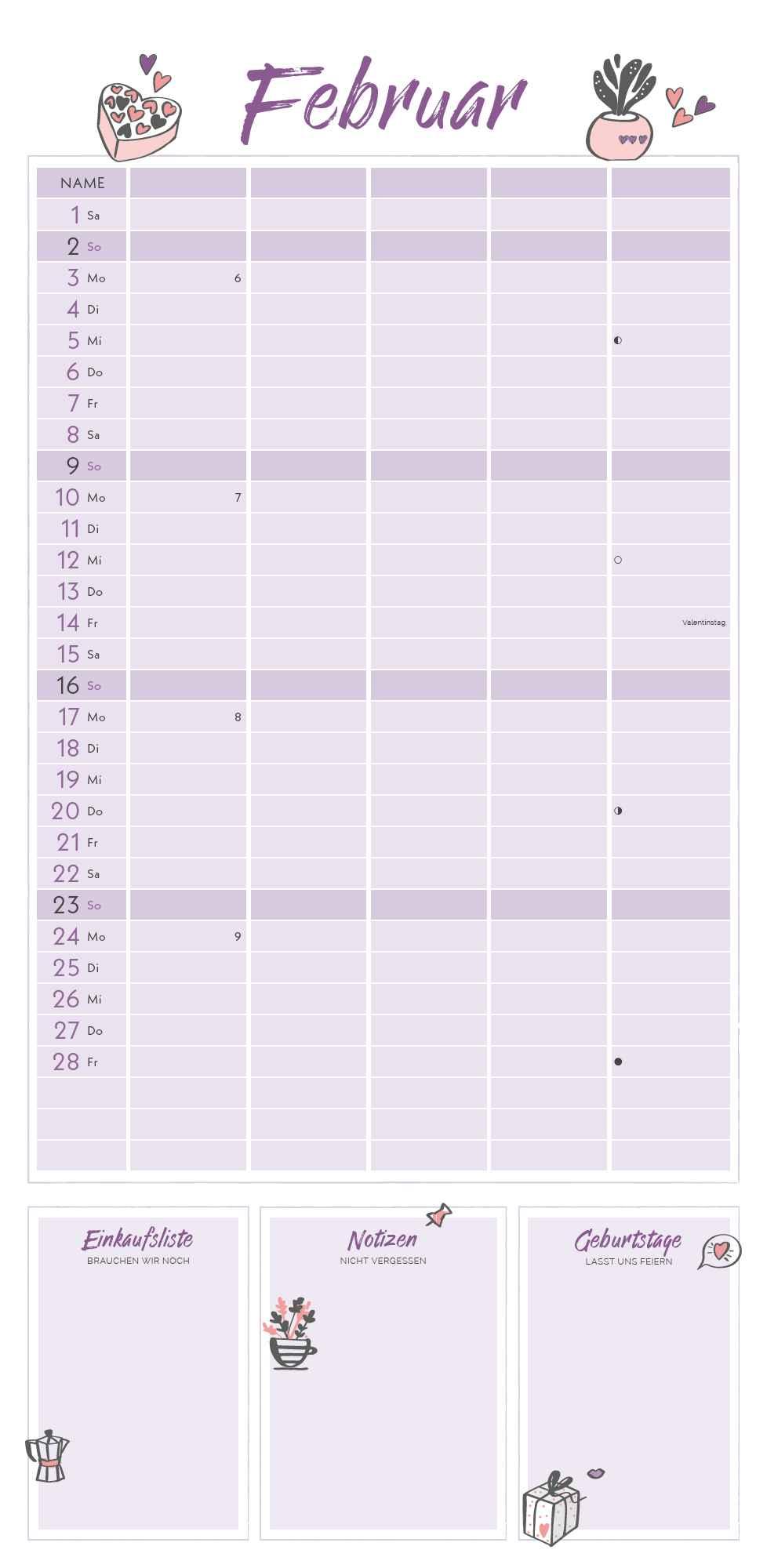 Bild: 4251732341244 | Little Lovely Planner 2025 Familienplaner - Familien-Timer -...