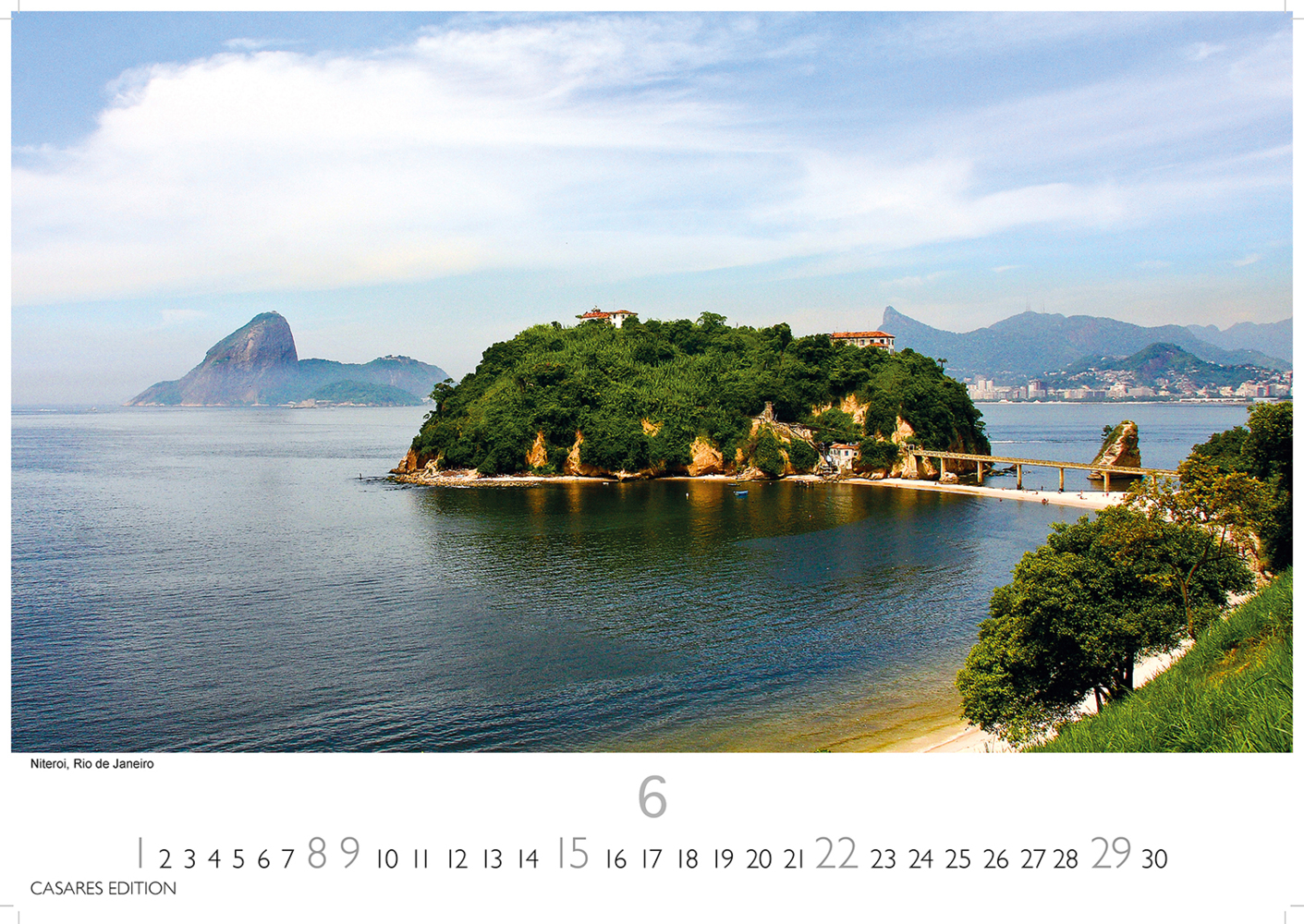 Bild: 9781835242568 | Brasilien 2025 L 35x50cm | Kalender | 14 S. | Deutsch | 2025