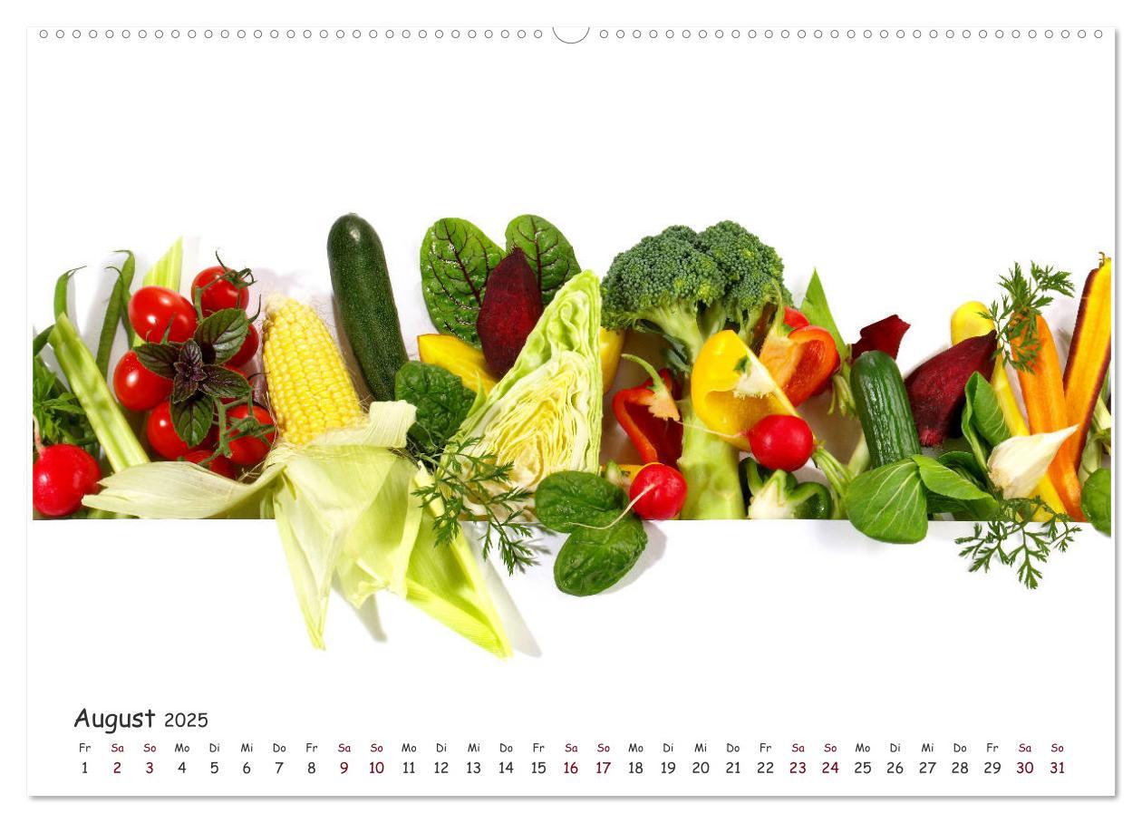 Bild: 9783435211289 | Food Panorama - Küchenkalender 2025 (Wandkalender 2025 DIN A2...