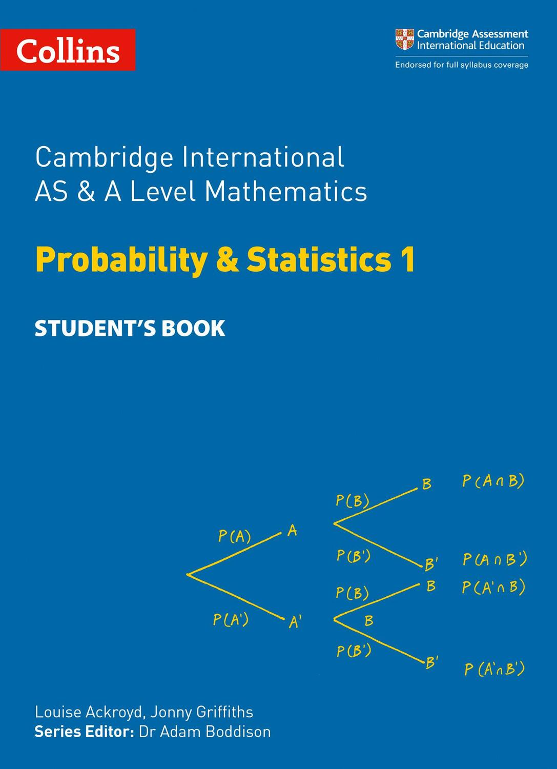 Cover: 9780008257767 | Cambridge International AS &amp; A Level Mathematics Probability and...