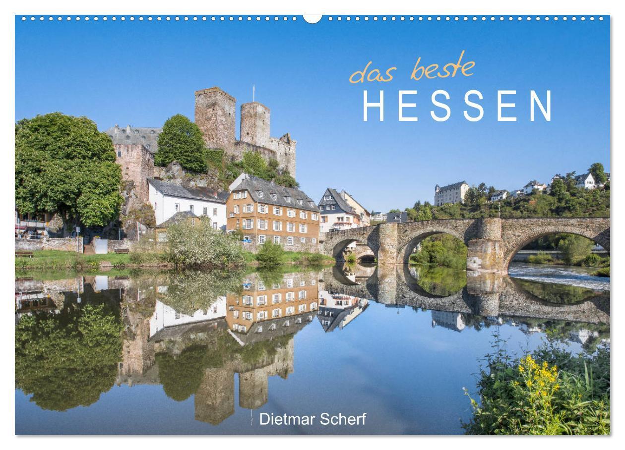 Cover: 9783435371549 | Das beste Hessen (Wandkalender 2025 DIN A2 quer), CALVENDO...