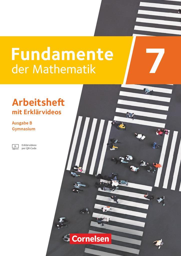 Cover: 9783060428106 | Fundamente der Mathematik 7. Schuljahr. Ausgabe B - Arbeitsheft zum...