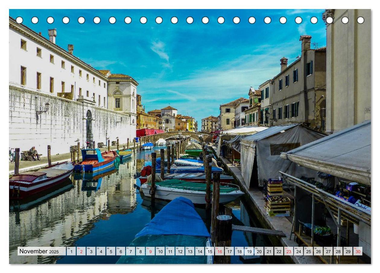 Bild: 9783435619955 | Chioggia - Venedigs kleine Schwester (Tischkalender 2025 DIN A5...