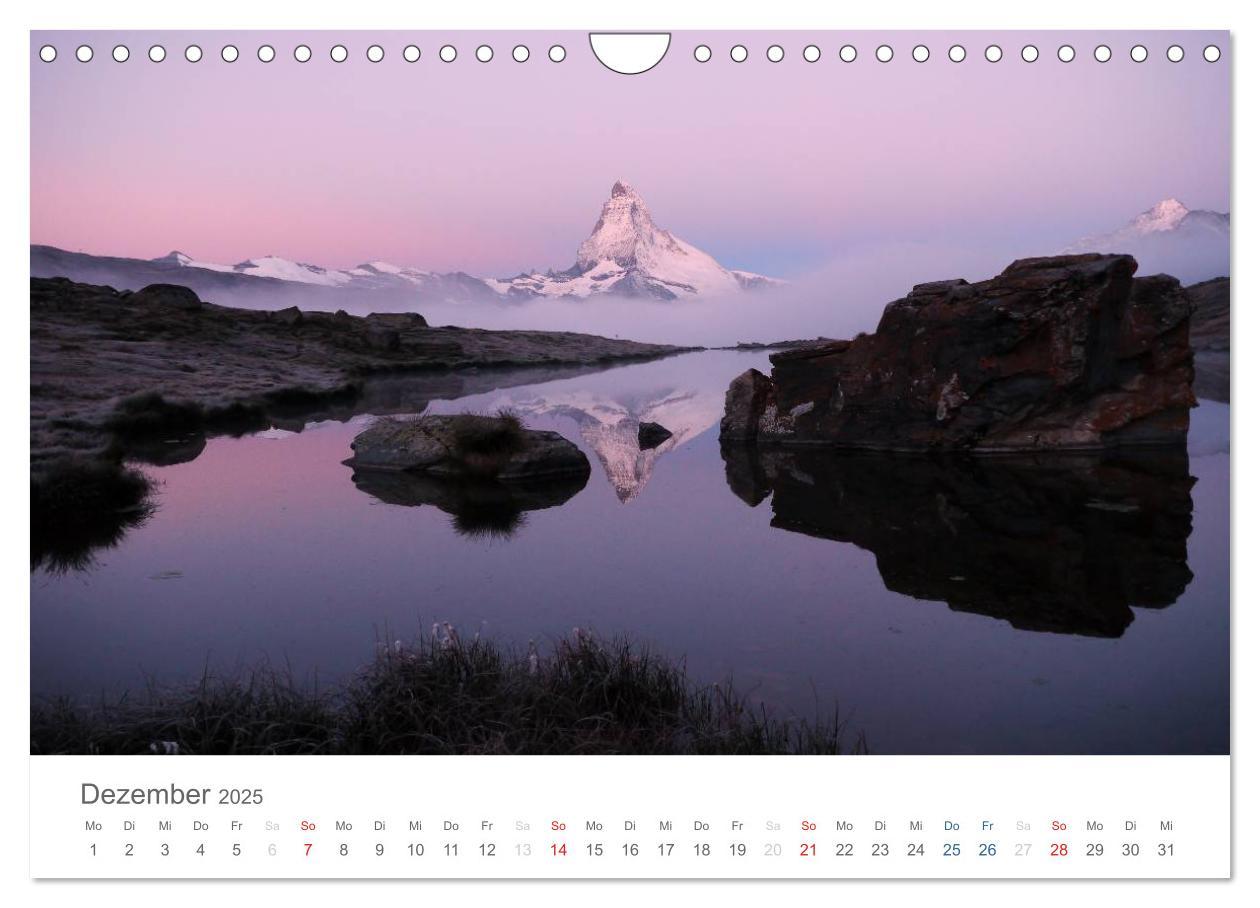 Bild: 9783435682355 | Magie Matterhorn (Wandkalender 2025 DIN A4 quer), CALVENDO...