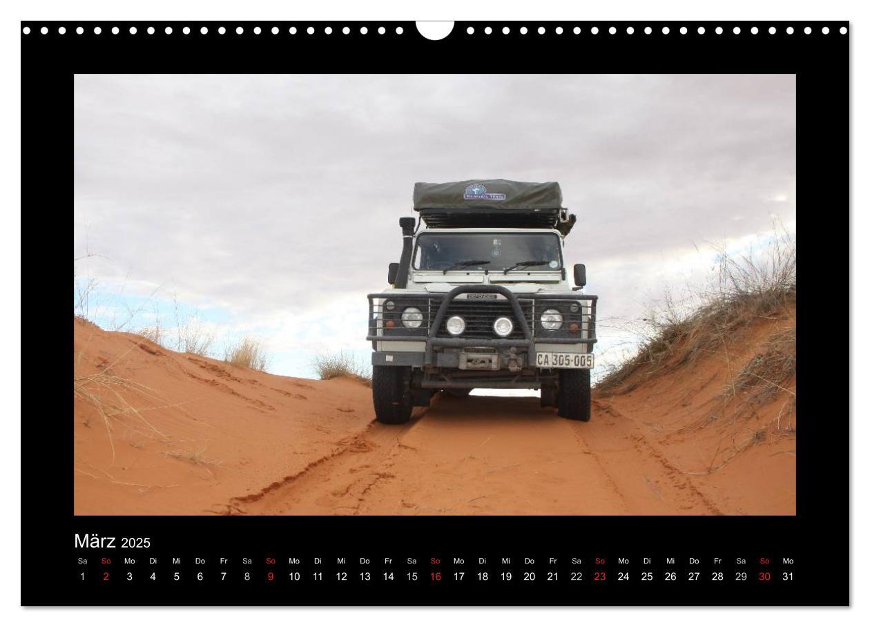 Bild: 9783435753673 | Land Rover Defender - Unterwegs in Afrika (Wandkalender 2025 DIN A3...