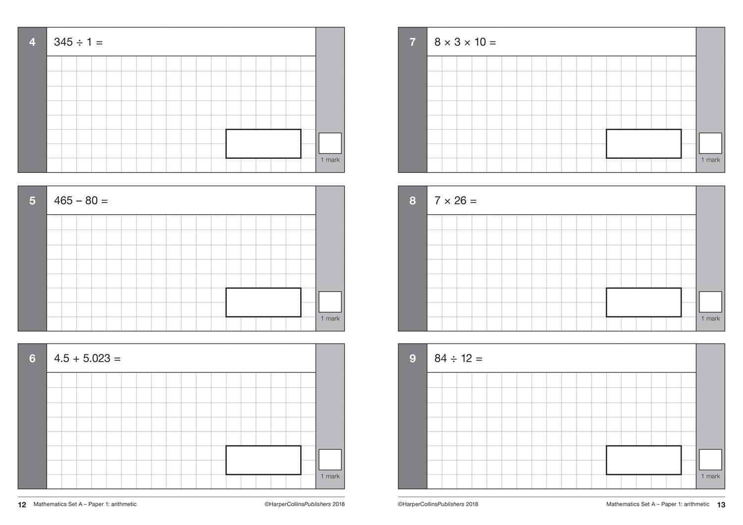 Bild: 9780008384548 | KS2 Maths, English and Science SATs Practice Papers | Collins Ks2