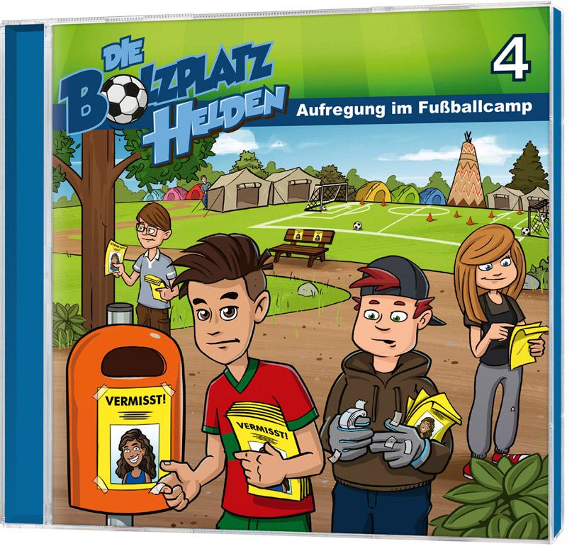 Cover: 4029856406541 | Aufregung im Fußballcamp - Folge 4, Audio-CD | Christian Mörken | CD