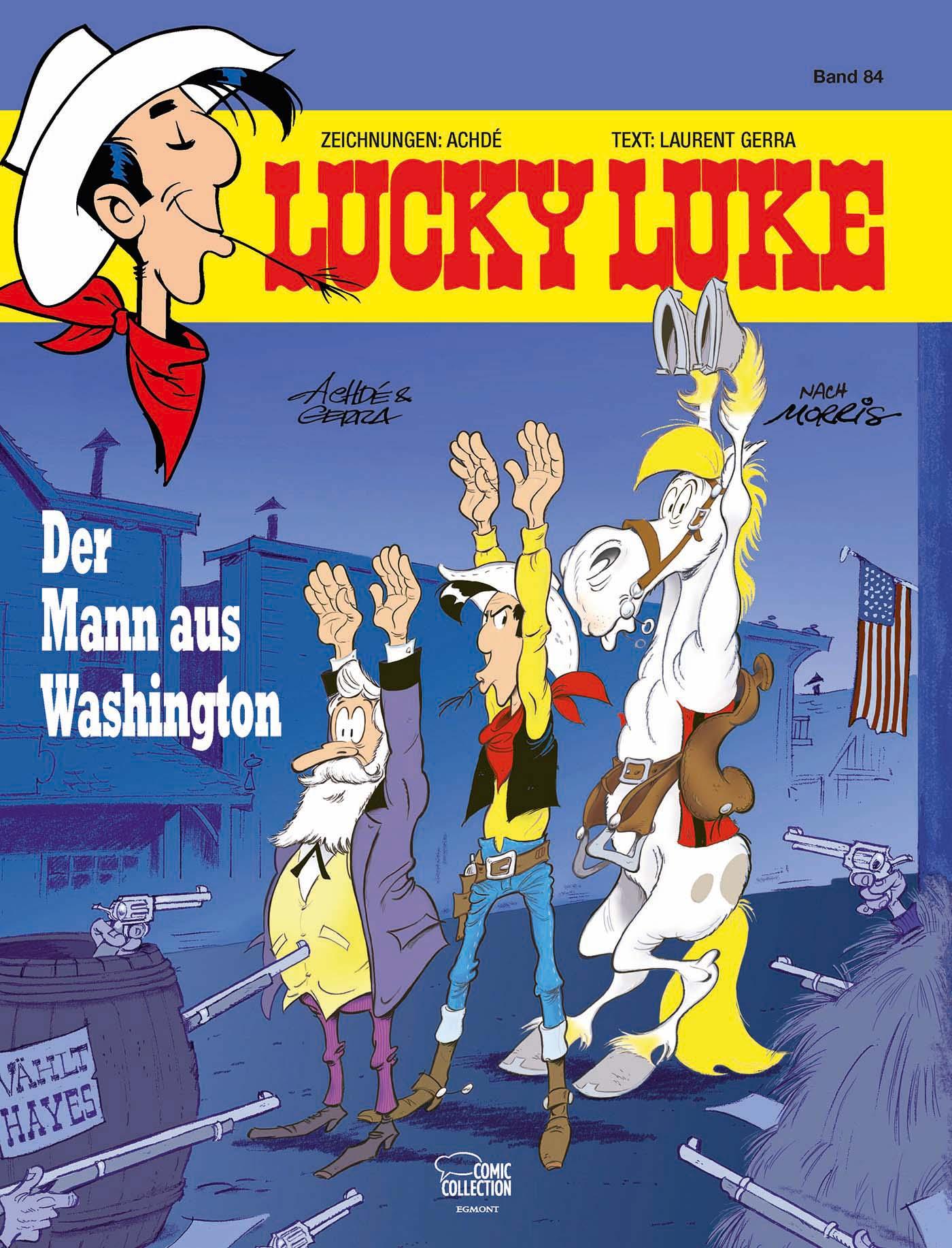 Cover: 9783770435937 | Lucky Luke 84 - Der Mann aus Washington | Achdé (u. a.) | Buch | 48 S.