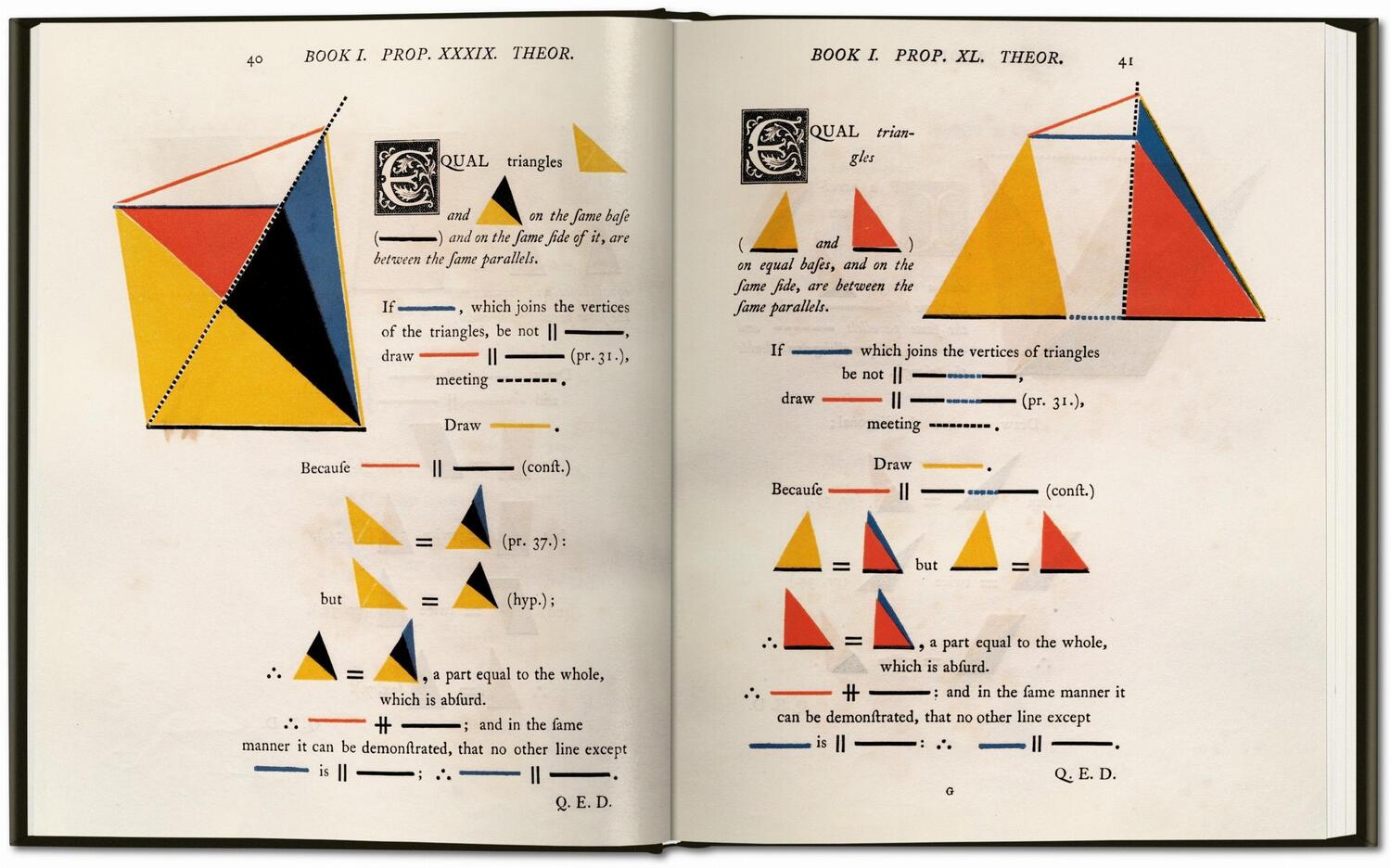 Bild: 9783836577380 | Oliver Byrne. The First Six Books of the Elements of Euclid | Oechslin