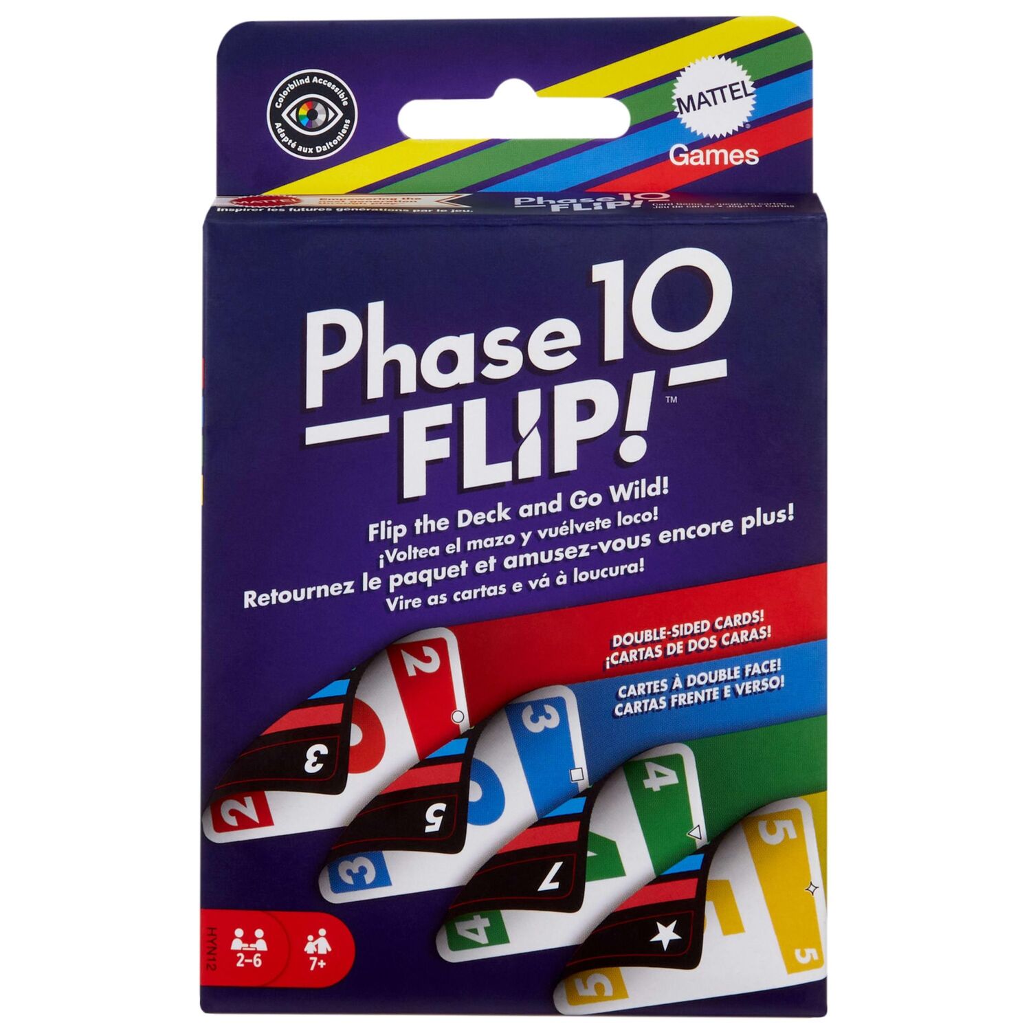 Cover: 194735251872 | Phase 10 Flip | Spiel | HYN12 | Deutsch | 2024 | Mattel