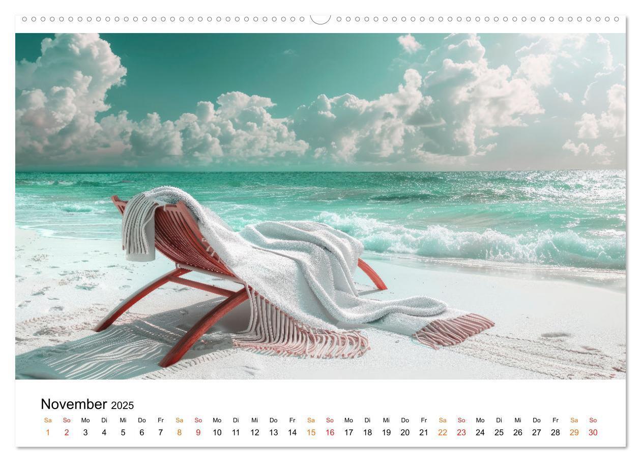 Bild: 9783457164587 | Maritim pur - Strandträume (Wandkalender 2025 DIN A2 quer),...