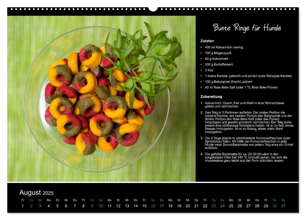 Bild: 9783435086573 | Hundekekse backen - Rezepte fürs ganze Jahr (Wandkalender 2025 DIN...