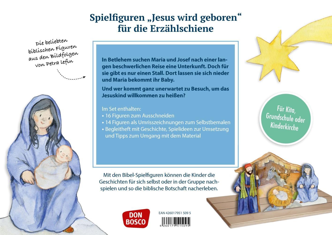 Bild: 4260179515095 | Jesus wird geboren | Ausschneiden. Spielen. Erzählen | Broschüre