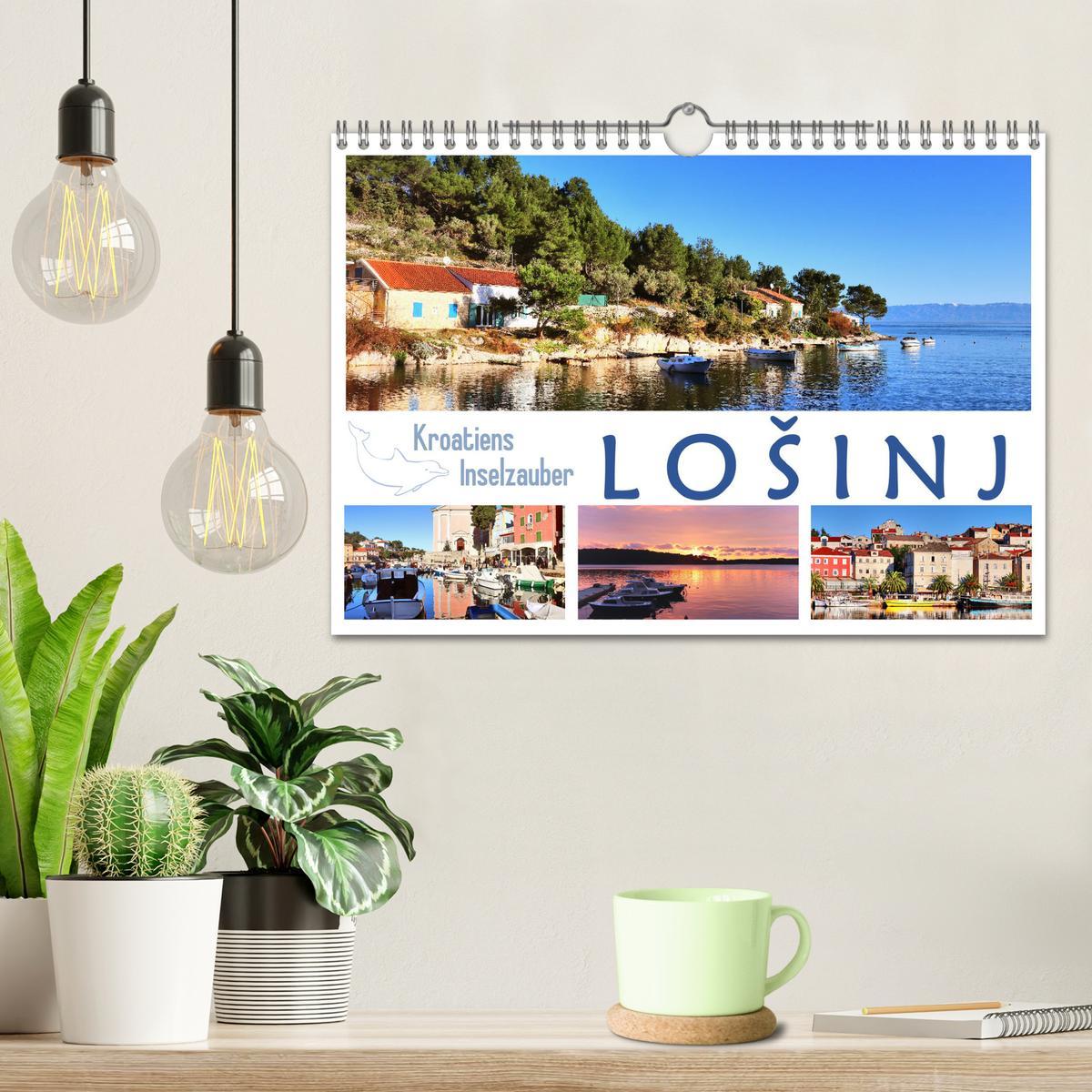 Bild: 9783435166619 | Kroatiens Inselzauber, Losinj (Wandkalender 2025 DIN A4 quer),...