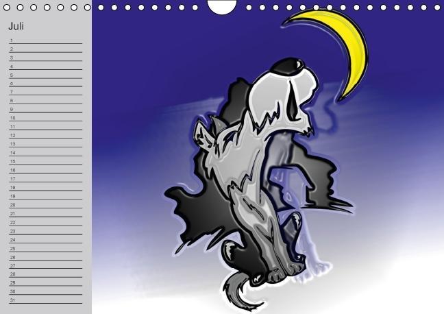 Bild: 9783660444599 | Hunde-Geburtstagskalender / Witziger Cartoon-Kalender (Wandkalender...