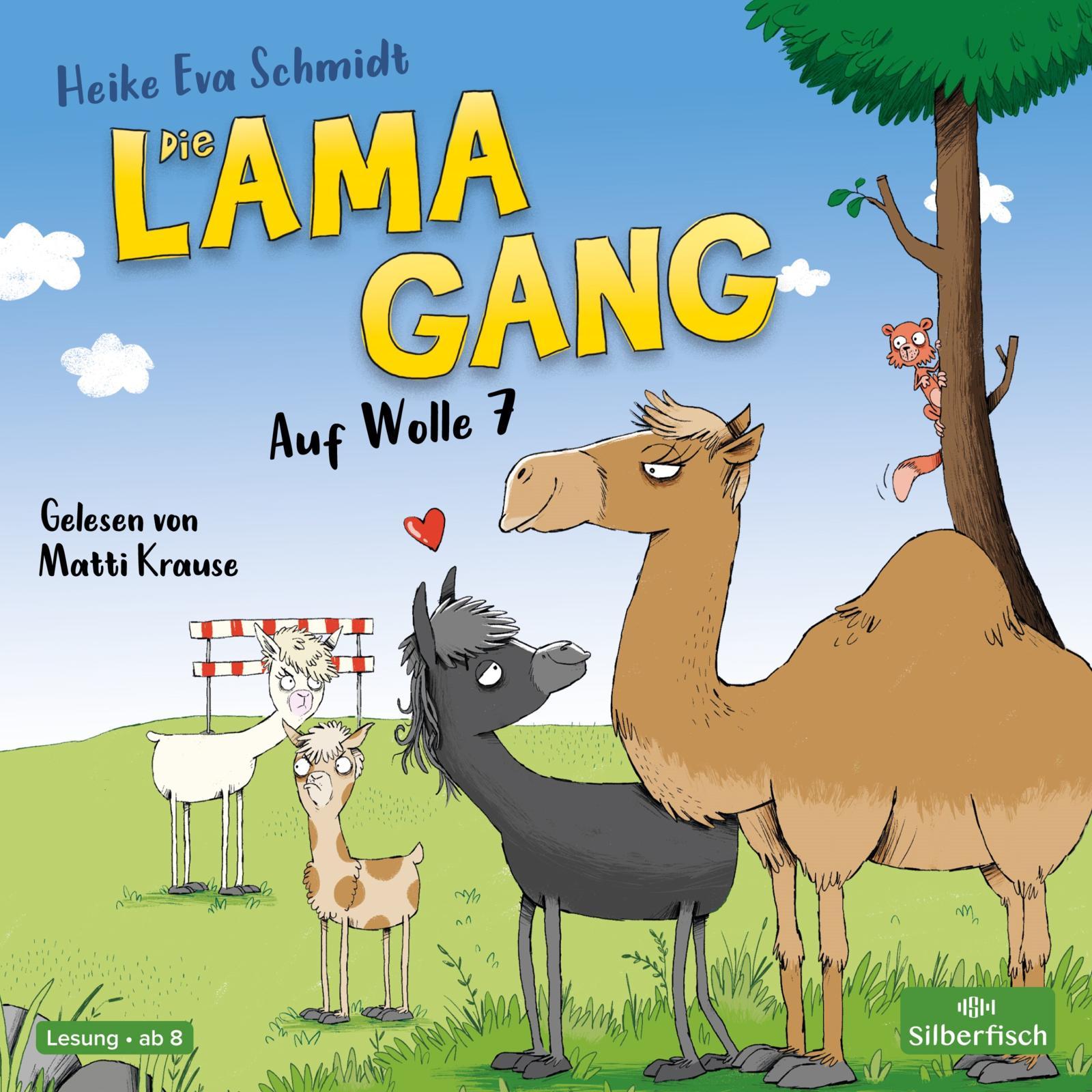 Cover: 9783745603415 | Die Lama-Gang. Mit Herz &amp; Spucke 2: Auf Wolle 7 | Heike Eva Schmidt