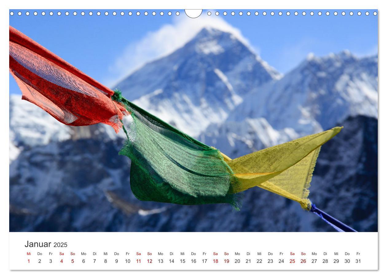 Bild: 9783435008360 | Nepal - Mitten im Himalaya (Wandkalender 2025 DIN A3 quer),...