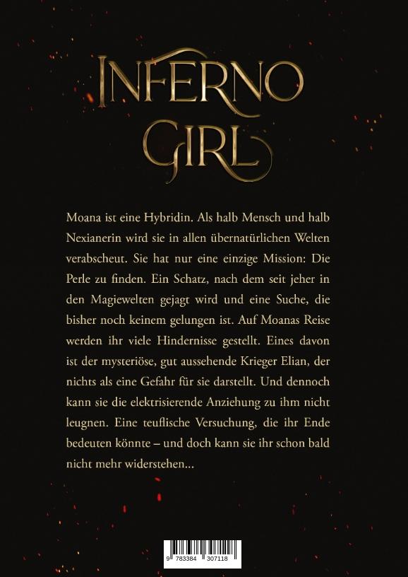 Rückseite: 9783384307118 | Inferno Girl | Dark Fantasy Romance (Kingdom of Magic Reihe 1) | Rose