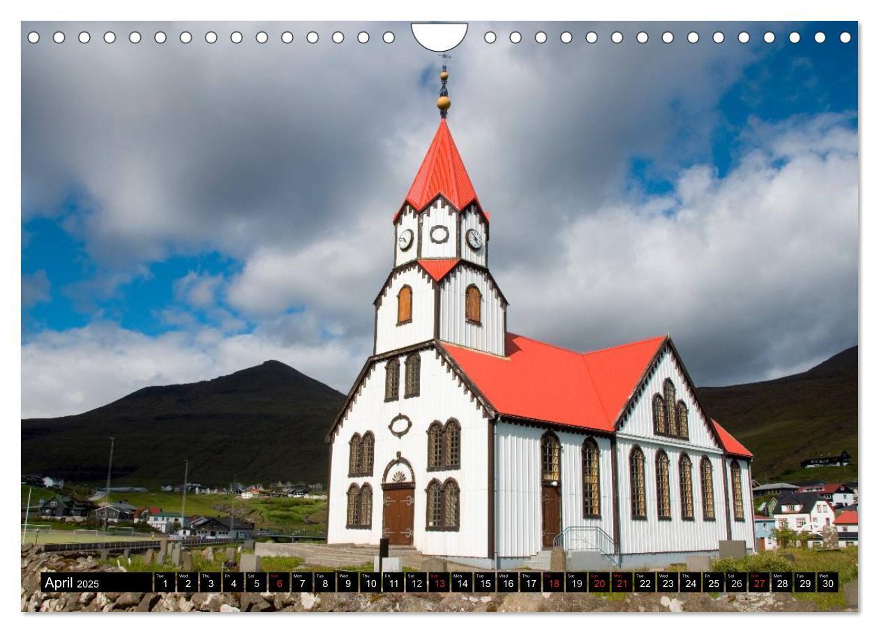 Bild: 9781325994847 | Faroe Islands / UK-Version (Wall Calendar 2025 DIN A4 landscape),...